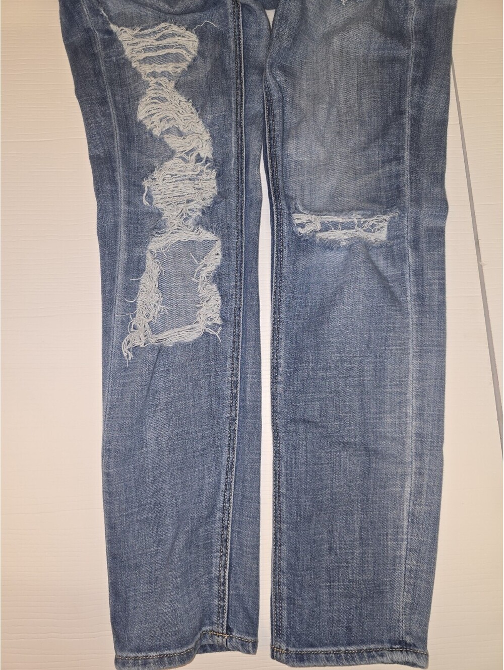 American Eagle Tomgirl Jeans Womens Size 0 Blue Denim Relaxed Fit